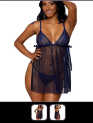Bow tied babydoll