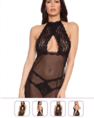 Halter babydoll