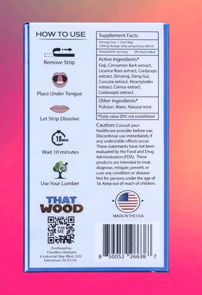 That Wood: Single Pack (4 minty strips)