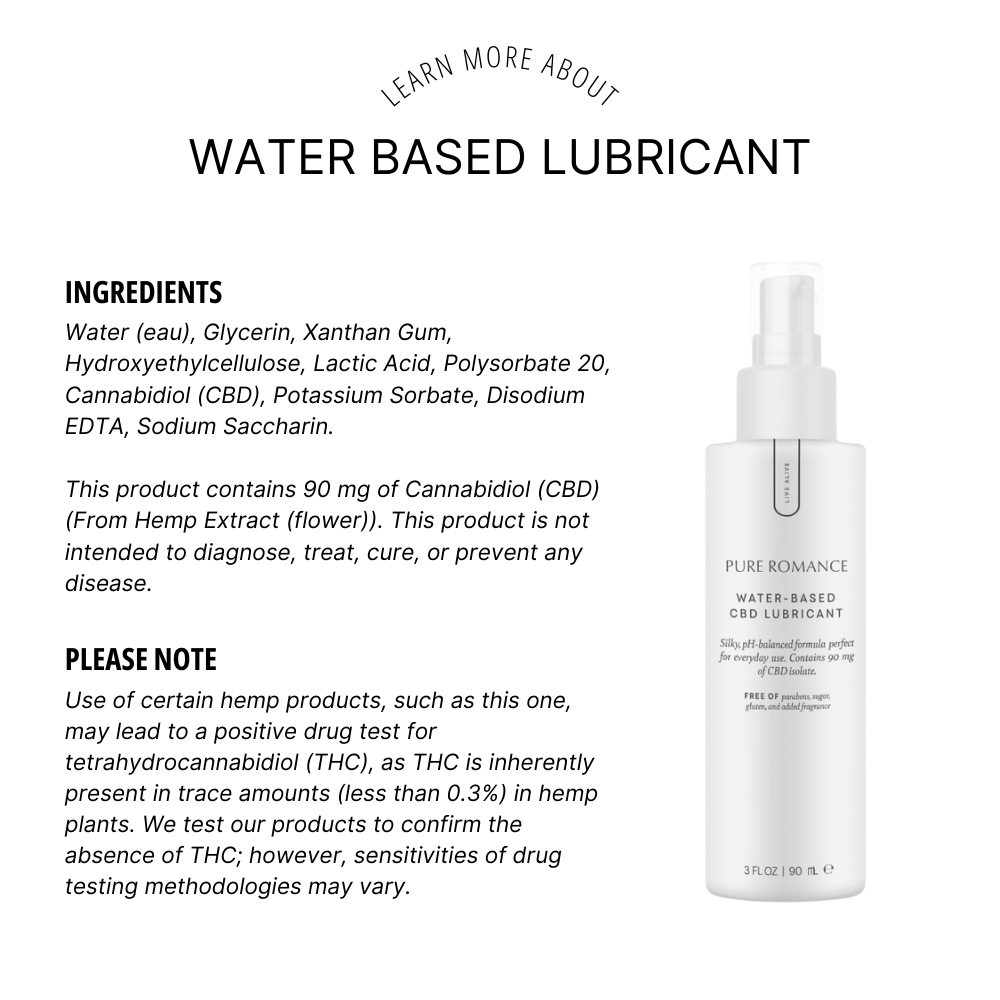 Water Based Lubricant - 🌱